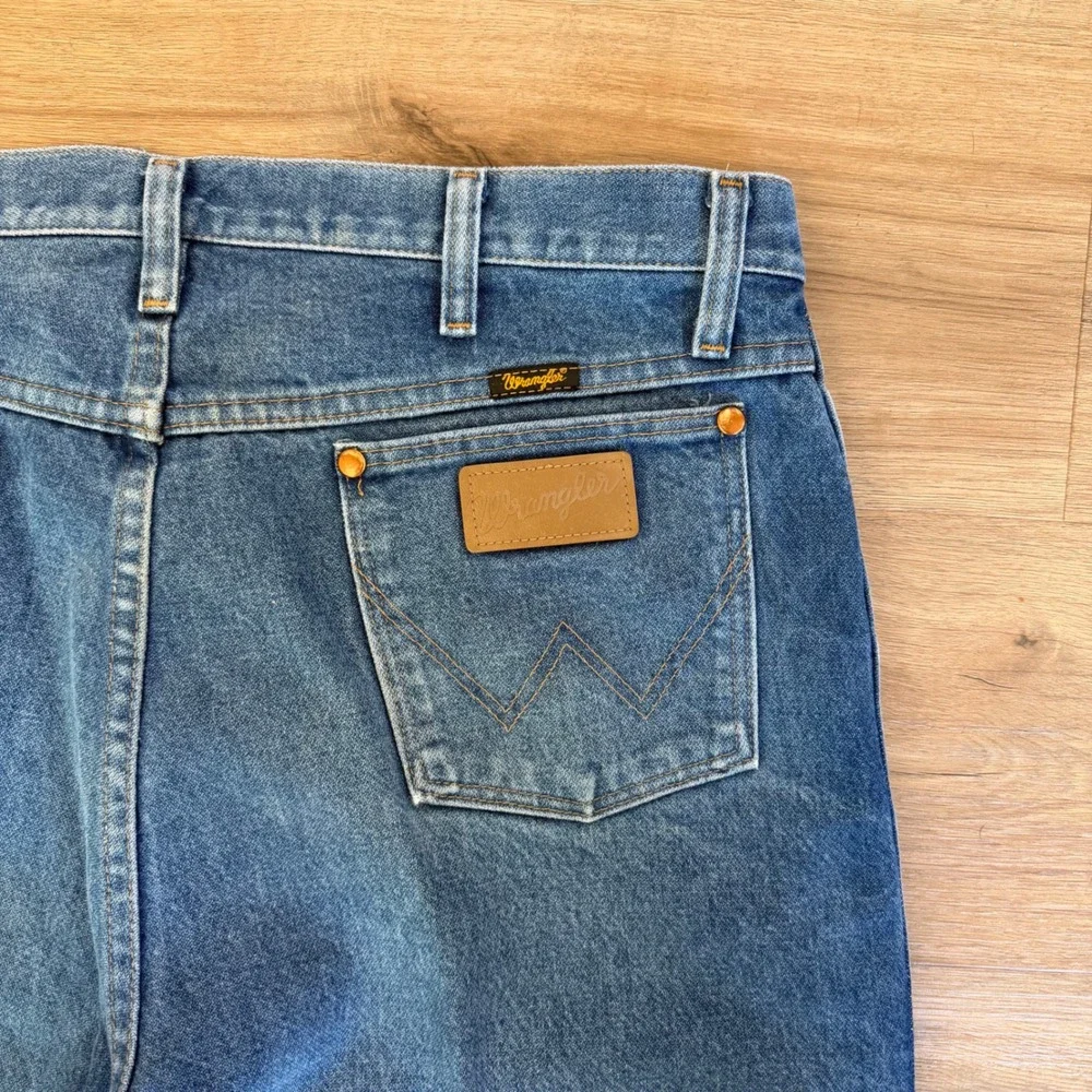 Wrangler 13MWZ Cowboy Cut Original Fit Straight Leg Jean's Men 36x34-tag show 36